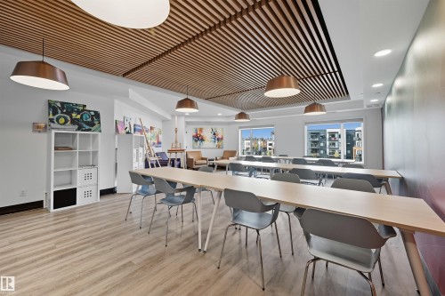 619 7463 May Common, Edmonton, AB - Indoor Photo Showing Dining Room
