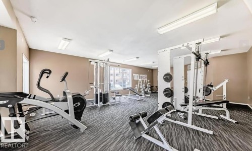 322 4304 139 Avenue, Edmonton, AB - Indoor Photo Showing Gym Room