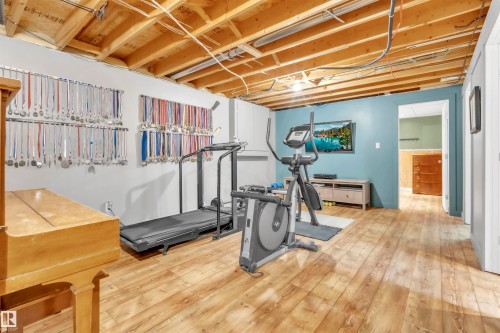 7 61307 Range Road 470, Rural Bonnyville M.D., AB - Indoor Photo Showing Gym Room