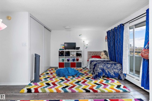 1207 9725 106 Street, Edmonton, AB - Indoor Photo Showing Bedroom