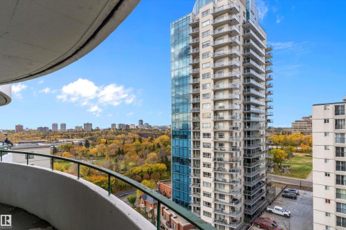 1207 9725 106 Street, Edmonton, AB - Outdoor With Balcony