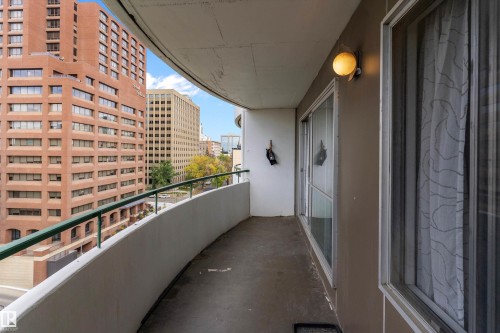 1207 9725 106 Street, Edmonton, AB - Outdoor With Balcony With Exterior
