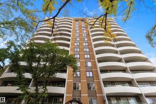 1207 9725 106 Street, Edmonton, AB - Outdoor With Balcony With Facade