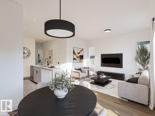 49 710 Mattson Drive Sw, Edmonton, AB - Indoor With Fireplace