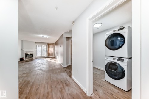 112 11716 100 Avenue, Edmonton, AB - Indoor Photo Showing Laundry Room