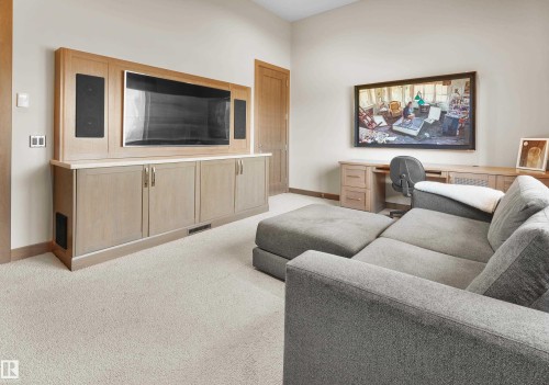 56 Windermere Drive, Edmonton, AB - Indoor Photo Showing Living Room