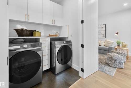 6003 107 Street, Edmonton, AB - Indoor Photo Showing Laundry Room