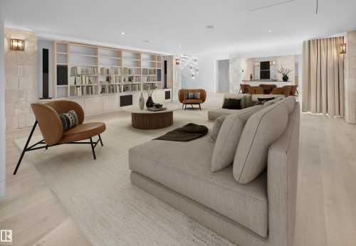 46 Kingsford Crescent, St. Albert, AB - Indoor Photo Showing Living Room