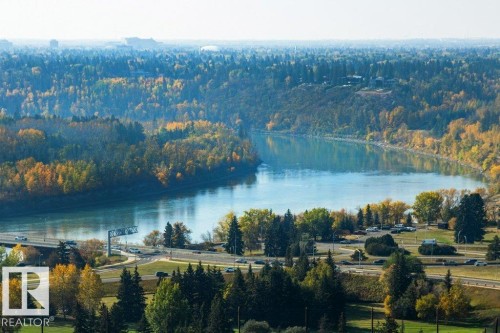 1701 10010 119 Street, Edmonton, AB - Outdoor With Body Of Water With View