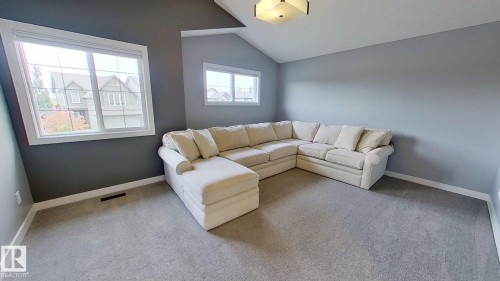 122 Sunterra Way, Sherwood Park, AB - Indoor Photo Showing Living Room