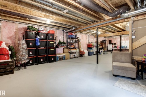 446 Roberts Crescent, Leduc, AB - Indoor Photo Showing Basement