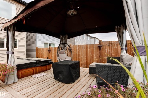 446 Roberts Crescent, Leduc, AB - Outdoor With Deck Patio Veranda With Exterior