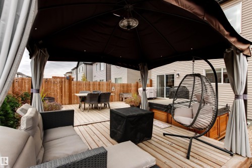 446 Roberts Crescent, Leduc, AB - Outdoor With Deck Patio Veranda With Exterior