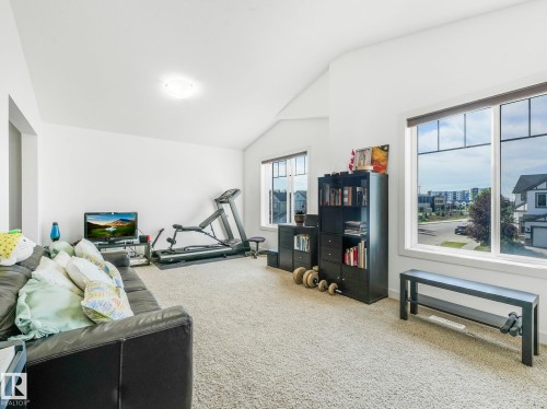 1004 Secord Promenade, Edmonton, AB - Indoor Photo Showing Gym Room