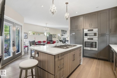 11121 81 Avenue, Edmonton, AB - Indoor Photo Showing Kitchen With Upgraded Kitchen