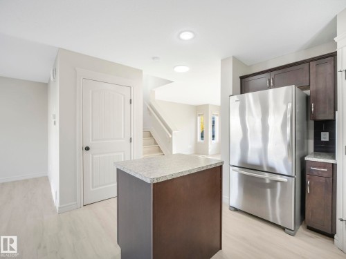17724 6 Avenue, Edmonton, AB - Indoor Photo Showing Kitchen