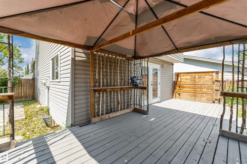 1303 37 Street, Edmonton, AB - Outdoor With Deck Patio Veranda With Exterior