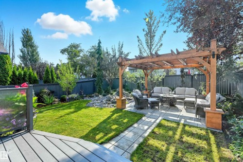 2311 Bailey Court, Edmonton, AB - Outdoor With Deck Patio Veranda With Backyard