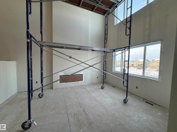 Stairs with a high ceiling - 