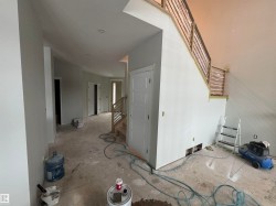 Interior space featuring stairway - 