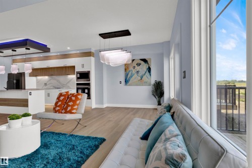 2020 155 Avenue, Edmonton, AB - Indoor Photo Showing Living Room