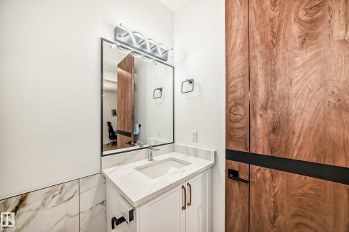 Bathroom featuring vanity - 42 Elwyck Gate, Spruce Grove, AB - Indoor Photo Showing Bathroom