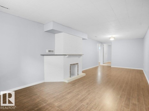 9815 159 Street Nw, Edmonton, AB - Indoor Photo Showing Other Room With Fireplace
