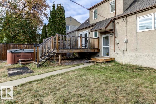 13619 122 Avenue, Edmonton, AB - Outdoor With Deck Patio Veranda