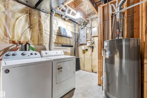 3320 27 Avenue, Edmonton, AB - Indoor Photo Showing Laundry Room