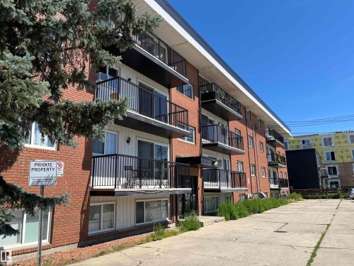 201 10149 83 Avenue, Edmonton, AB - Outdoor With Balcony