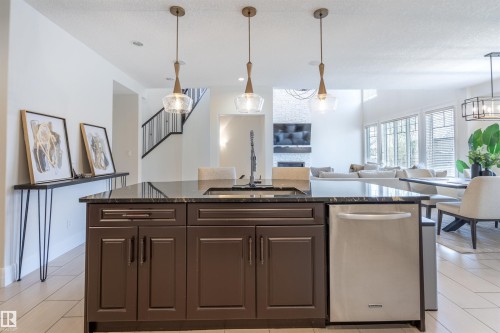 20 10550 Ellerslie Road, Edmonton, AB - Indoor Photo Showing Kitchen With Upgraded Kitchen