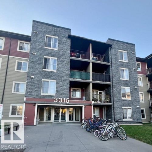 113 3315 James Mowatt Trail Sw, Edmonton, AB - Outdoor With Balcony With Facade