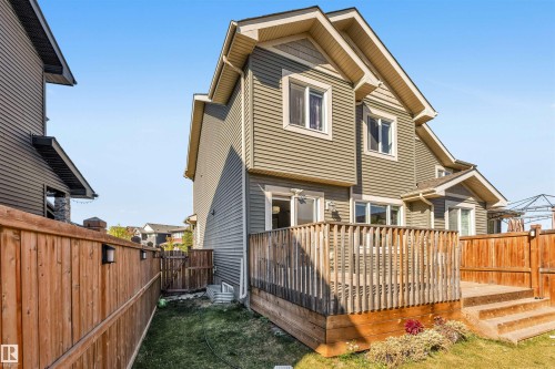 3478 Weidle Way, Edmonton, AB - Outdoor With Deck Patio Veranda With Exterior