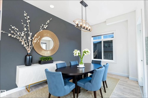 19 1703 16 Avenue, Edmonton, AB - Indoor Photo Showing Dining Room