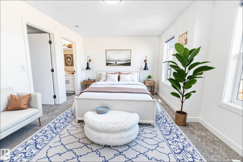 19 1703 16 Avenue, Edmonton, AB - Indoor Photo Showing Bedroom