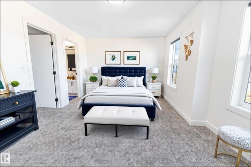 19 1703 16 Avenue, Edmonton, AB - Indoor Photo Showing Bedroom