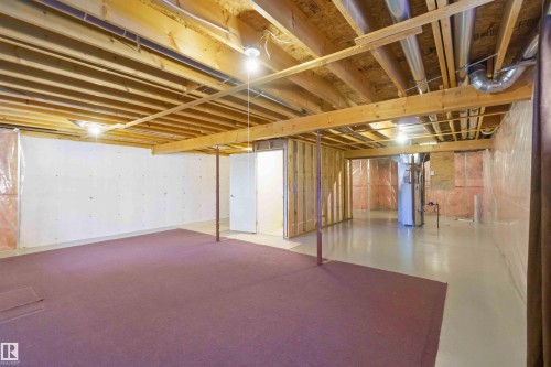 1 14428 Miller Boulevard, Edmonton, AB - Indoor Photo Showing Basement