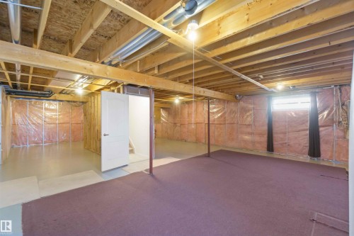 1 14428 Miller Boulevard, Edmonton, AB - Indoor Photo Showing Basement