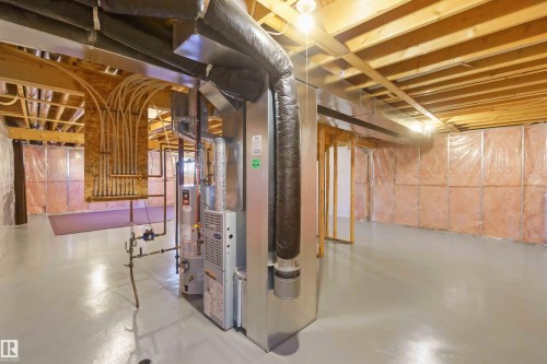 1 14428 Miller Boulevard, Edmonton, AB - Indoor Photo Showing Basement