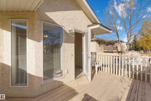 1 14428 Miller Boulevard, Edmonton, AB - Outdoor With Deck Patio Veranda With Exterior