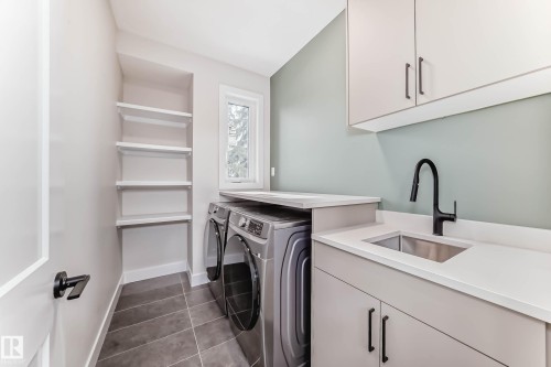 9635 85 Street, Edmonton, AB - Indoor Photo Showing Laundry Room