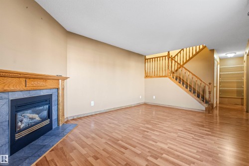 14835D Riverbend Road Nw, Edmonton, AB - Indoor With Fireplace