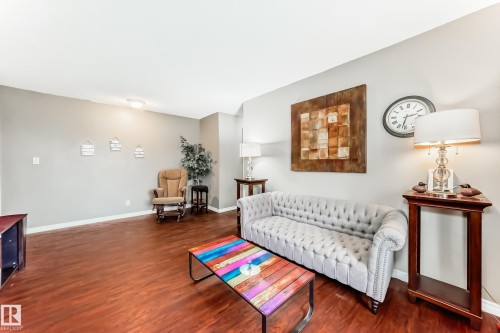305 12710 127 Street, Edmonton, AB - Indoor Photo Showing Living Room