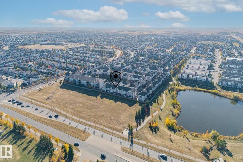 68 655 Watt Boulevard, Edmonton, AB - Outdoor With Body Of Water With View