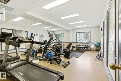 125 16303 95 Street, Edmonton, AB - Indoor Photo Showing Gym Room