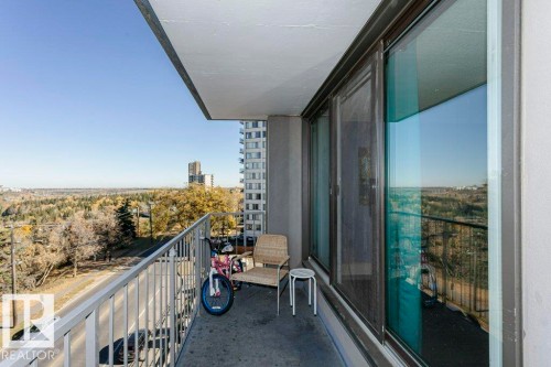 605 10135 Saskatchewan Drive, Edmonton, AB - Outdoor With Balcony With Exterior