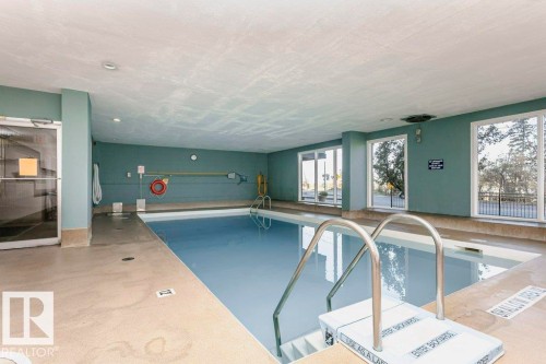 605 10135 Saskatchewan Drive, Edmonton, AB - Indoor Photo Showing Other Room With In Ground Pool
