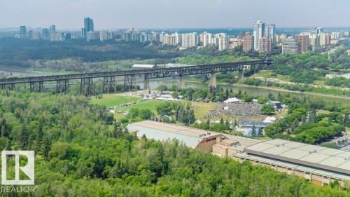 605 10135 Saskatchewan Drive, Edmonton, AB - Outdoor With Balcony With View