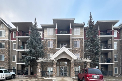 115 2098 Blackmud Creek Drive Sw, Edmonton, AB - Outdoor With Balcony With Facade