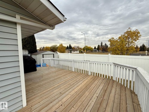3924 56A Street Close, Camrose, AB - Outdoor With Deck Patio Veranda With Exterior